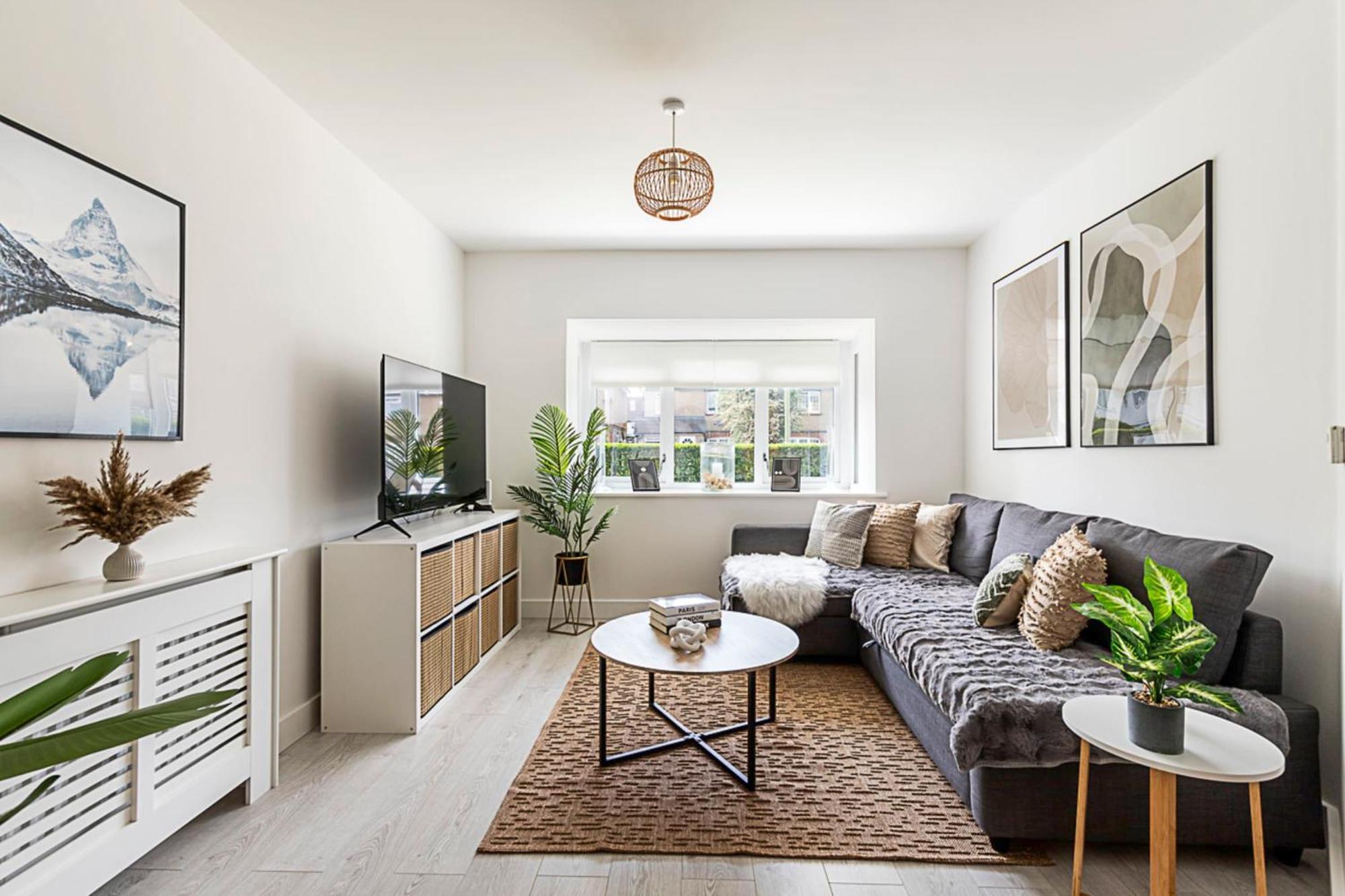 Hébergement de vacances Semi-detached House With Modern Bespoke Interior Londres