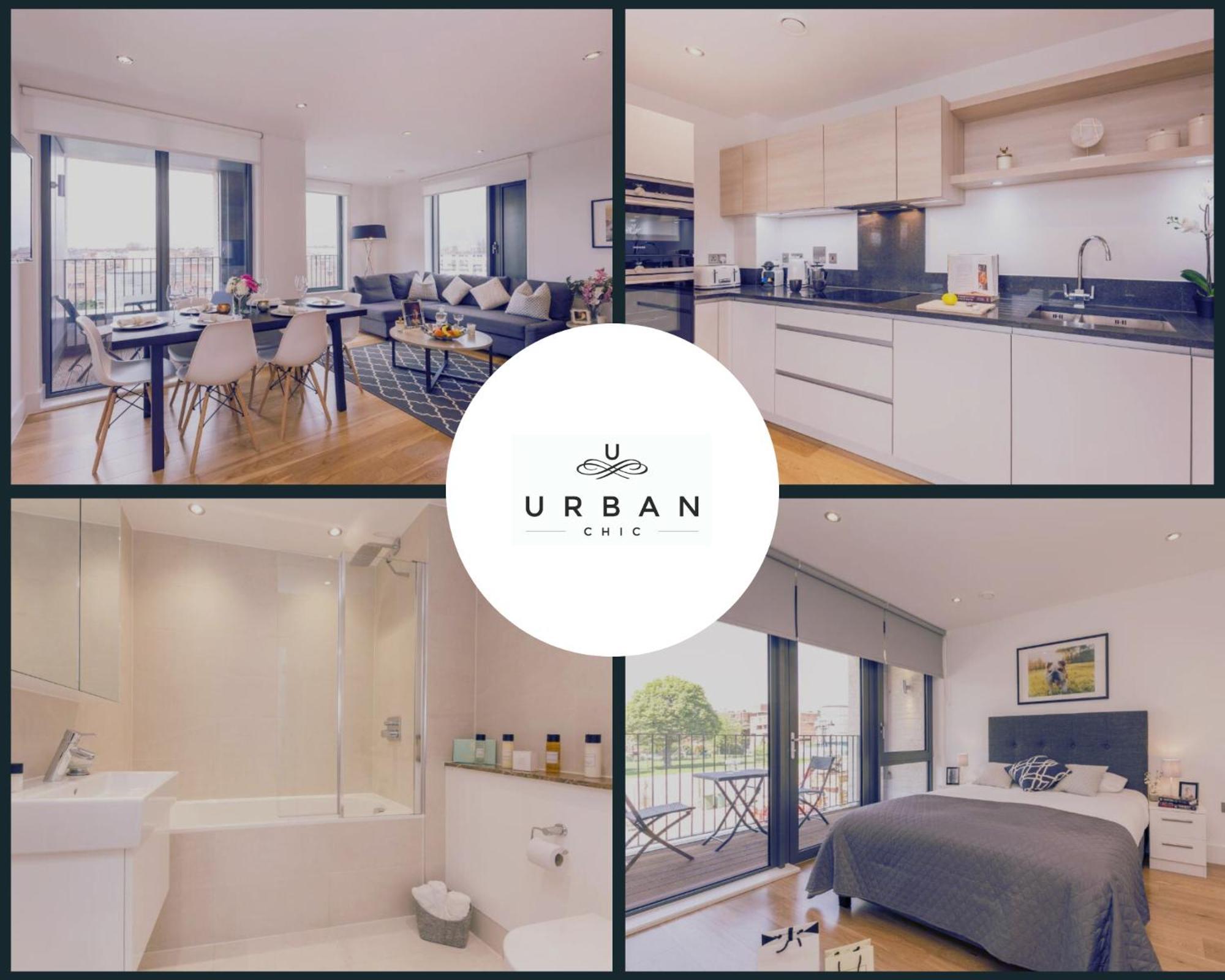 Portobello With Floor-to-ceiling Views Apartamento *