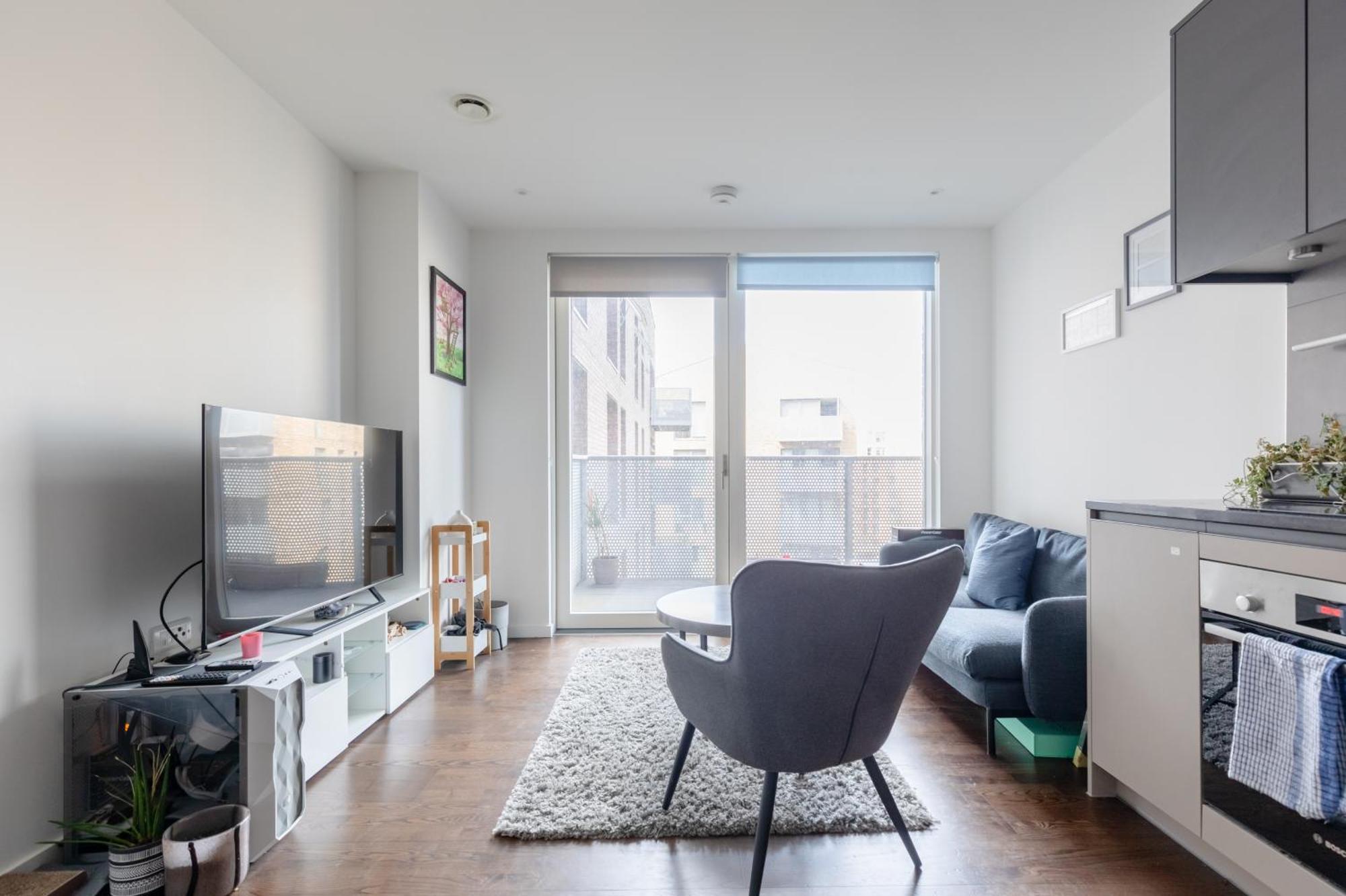 Apartamento Modern 1 Bedroom With Balcony In Surrey Quays Londres