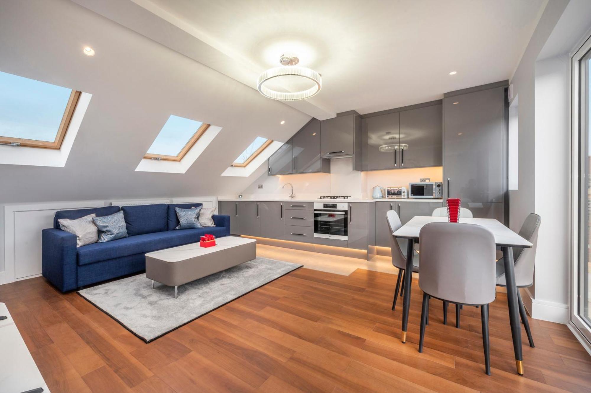 Apartamento Spacious City Eye, Westminster, Big Ben, Vauxhall Station