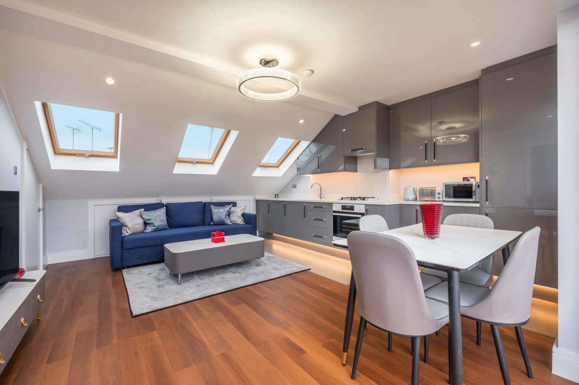 Apartamento Spacious City Eye, Westminster, Big Ben, Vauxhall Station