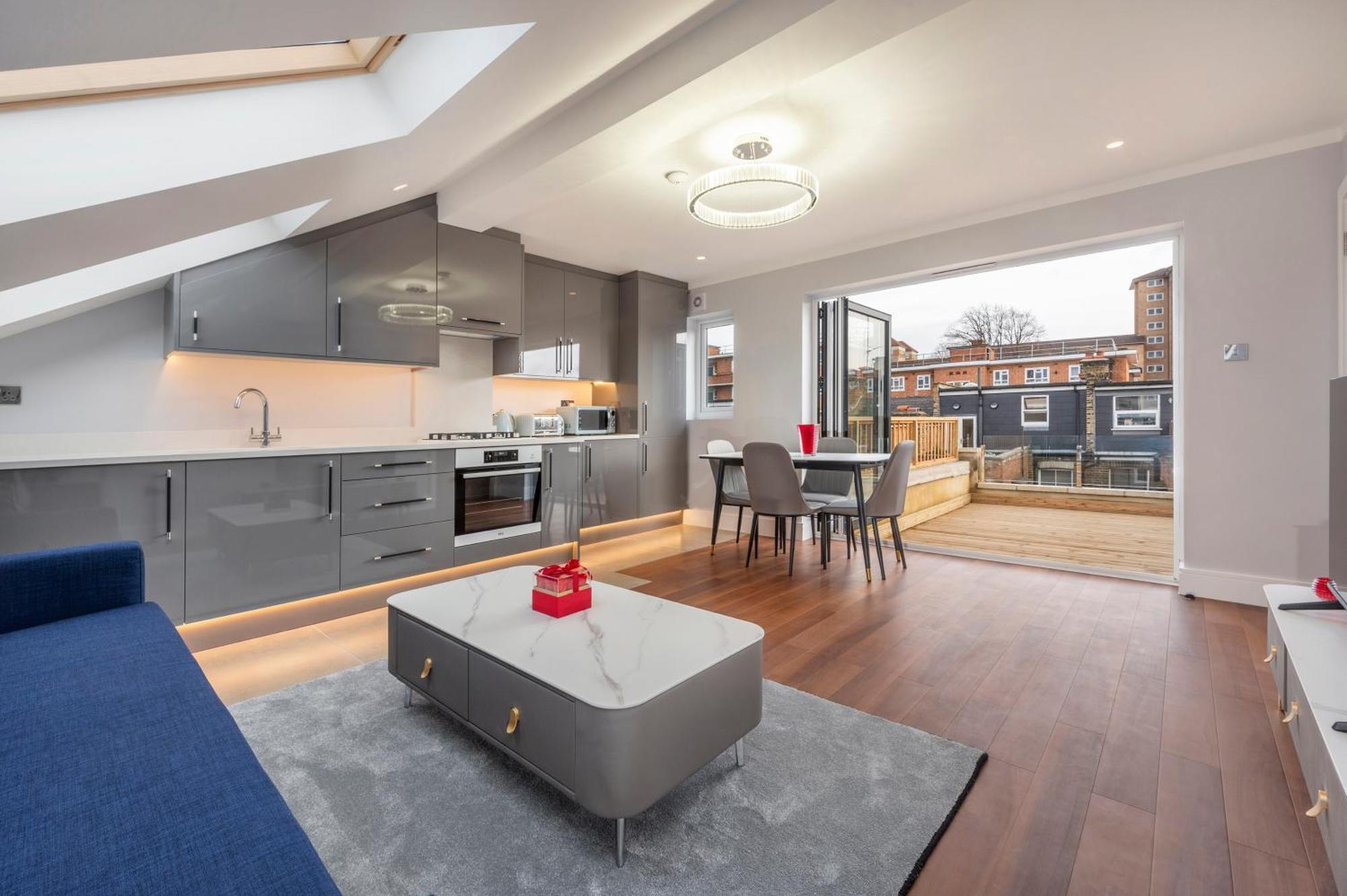 Spacious City Eye, Westminster, Big Ben, Vauxhall Station Apartamento