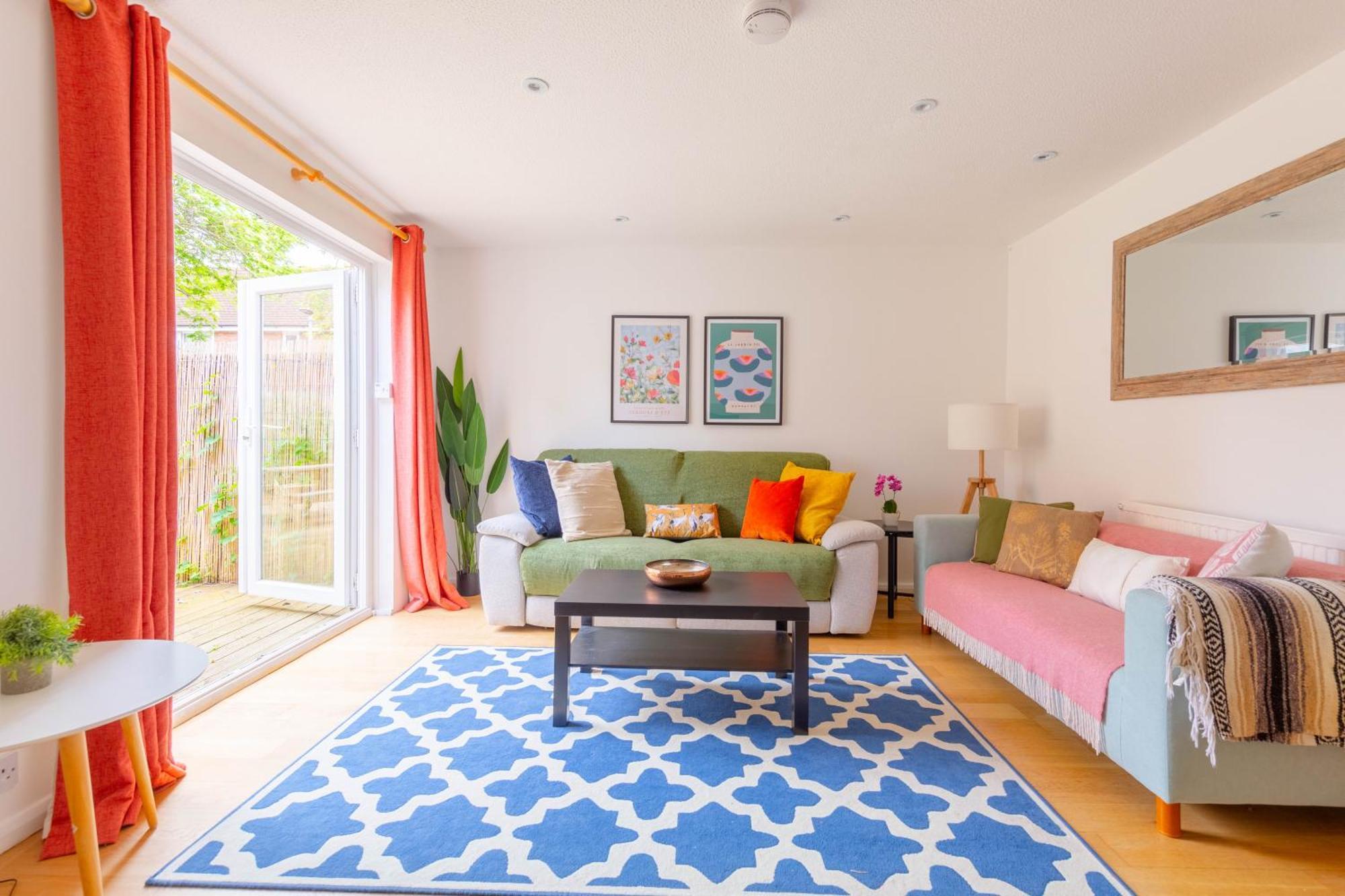 Appartement Bright 3 Bedroom House With Terrace 16 Mins To Big Ben