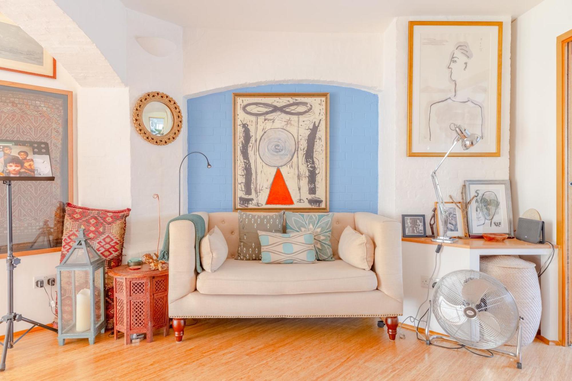 Apartment Vibrant 2bd Flat - Near Bridge *