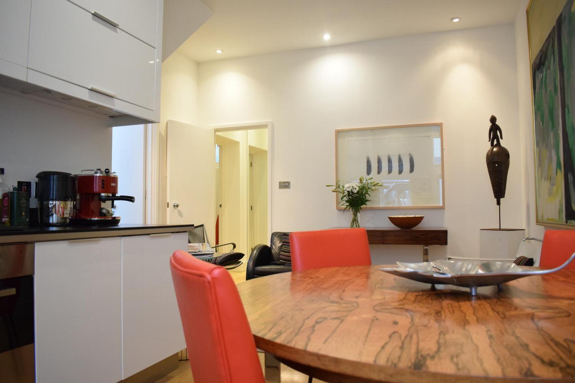 Chic 1bd Flat - 11mins To Holland Park Kensington Apartamento *