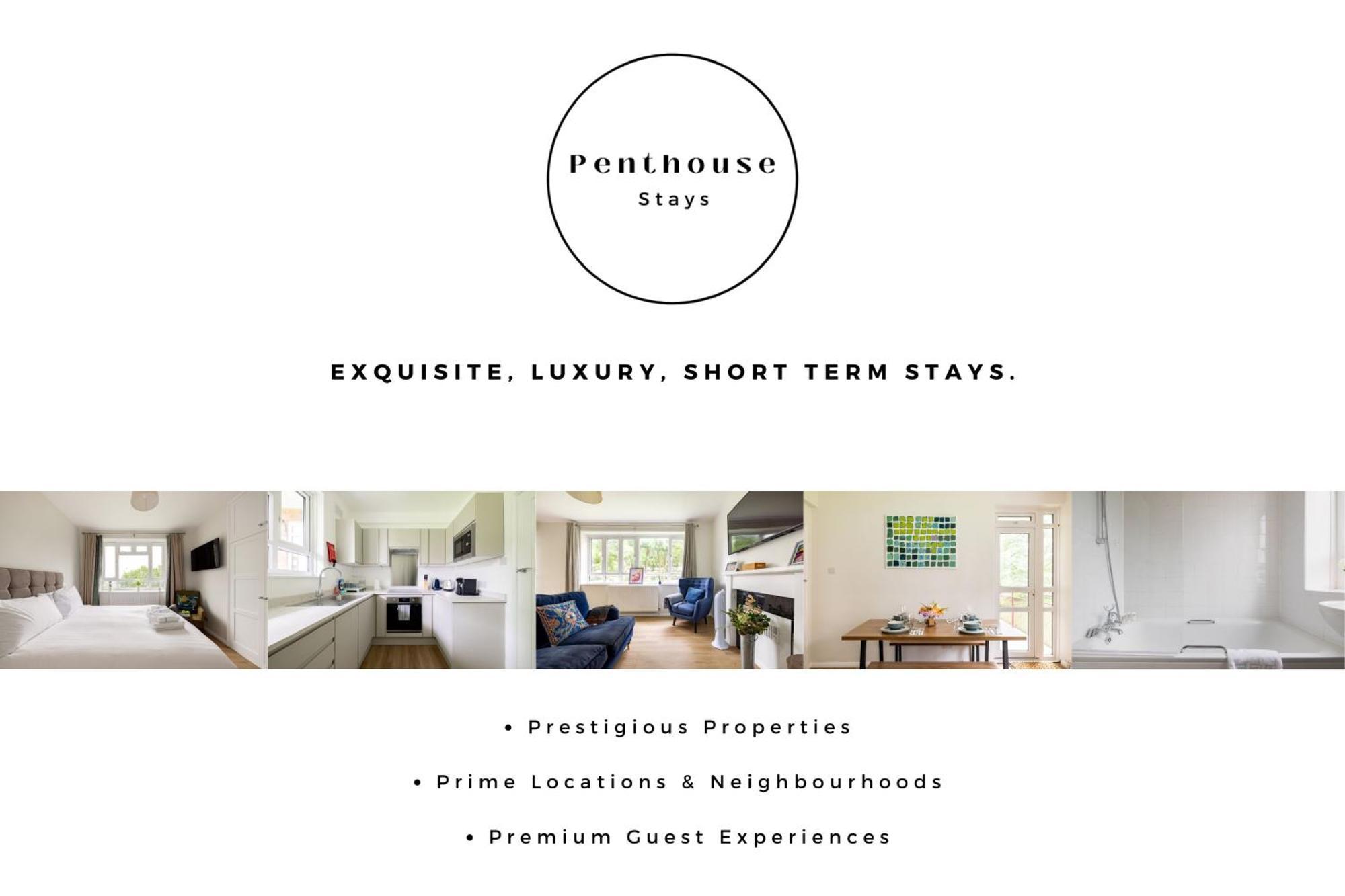 Penthousestays Wimbledon - Chic 2 Bedroom King Bed With Balcony - 2 Mins From Wimbledon Tennis Club And Museum - Aeltc Appartement Londres