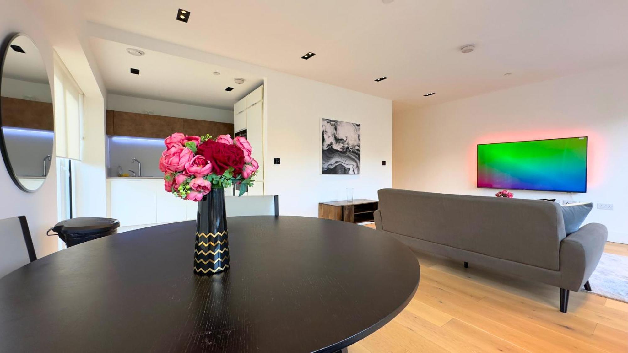 Apartamento Us Embassy Nine Elms Modern 1000mb Ultra Fast Wifi *