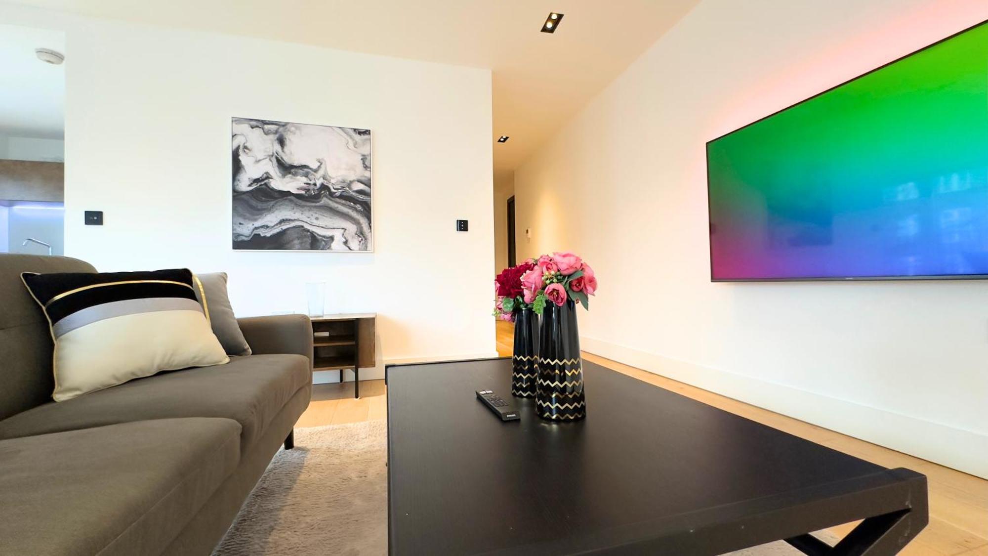 Apartamento Us Embassy Nine Elms Modern 1000mb Ultra Fast Wifi