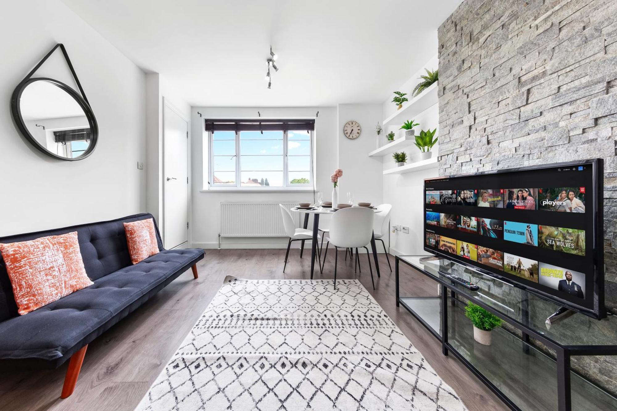Two Bedroom Serviced - Nine Elms Luxury - Vauxhall & Westminster Apartamento *