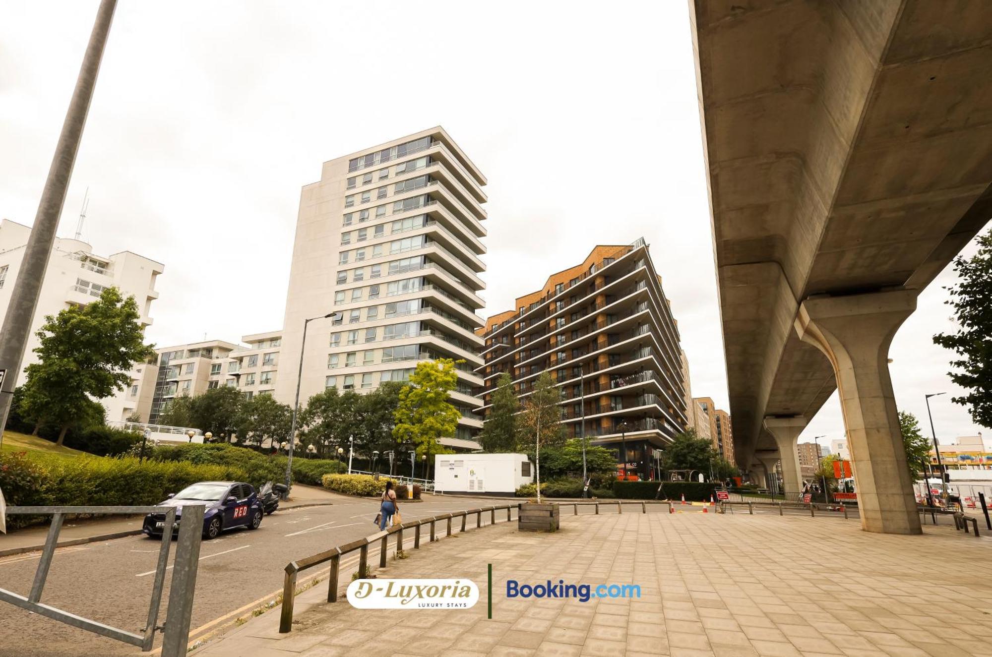 Apartamento Stylish 2br By Dluxoria Short Lets & Serviced Greater With Pet Friendly, Free Wifi & Free Parking