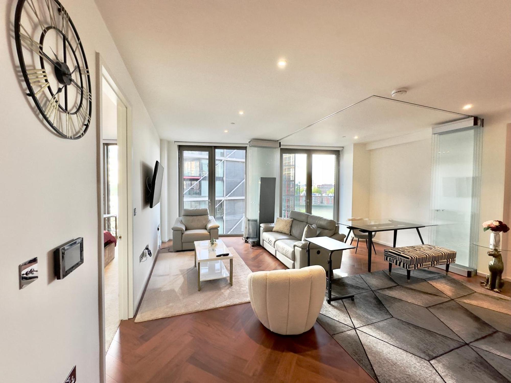 Lavish Penthouse River View Fast Wifi - Luxurylondonstays Appartement *