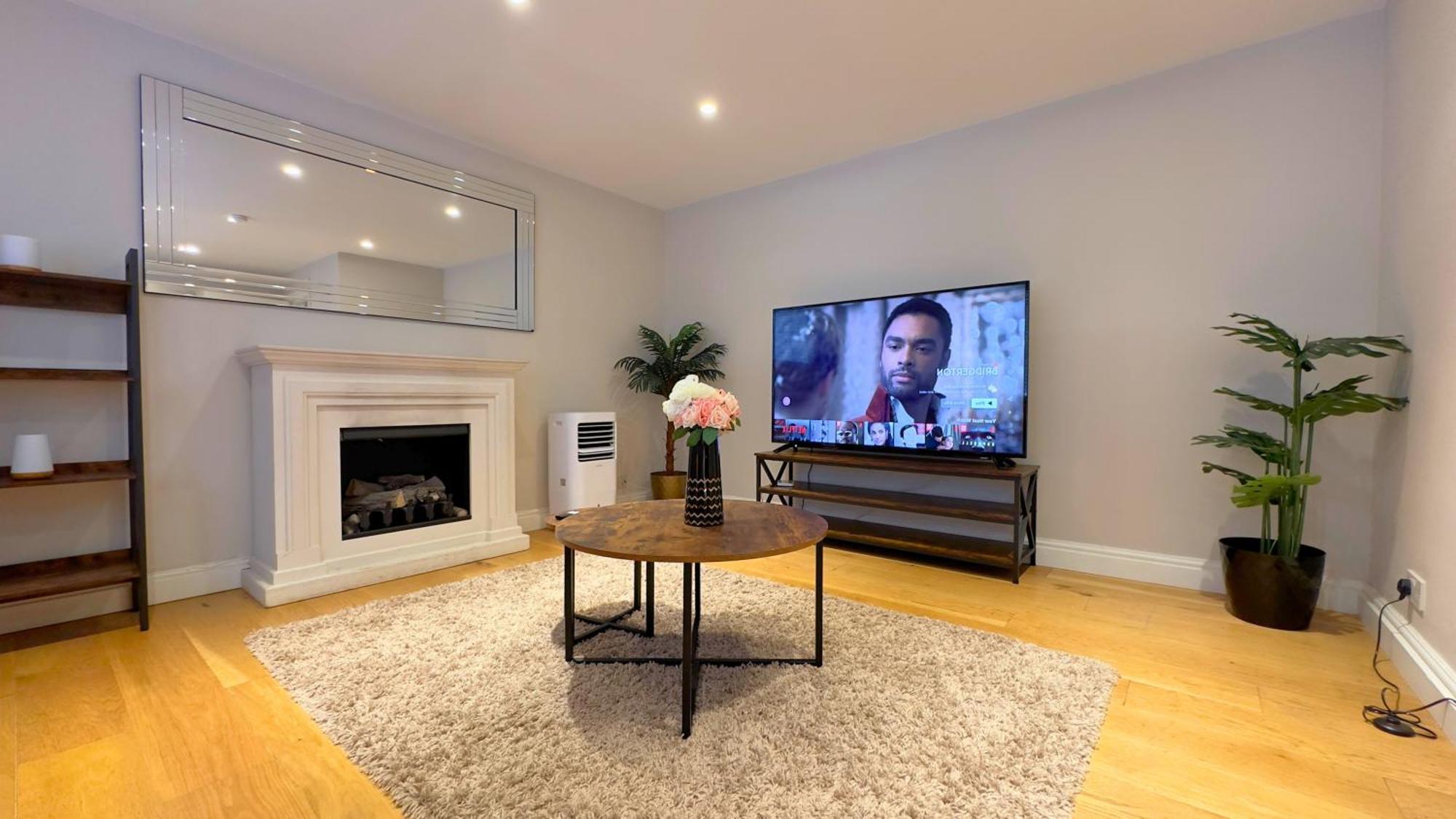 Kensington 2Bed Stucco Bright Large High Ceilings - Luxurylondonstays Apartamento *
