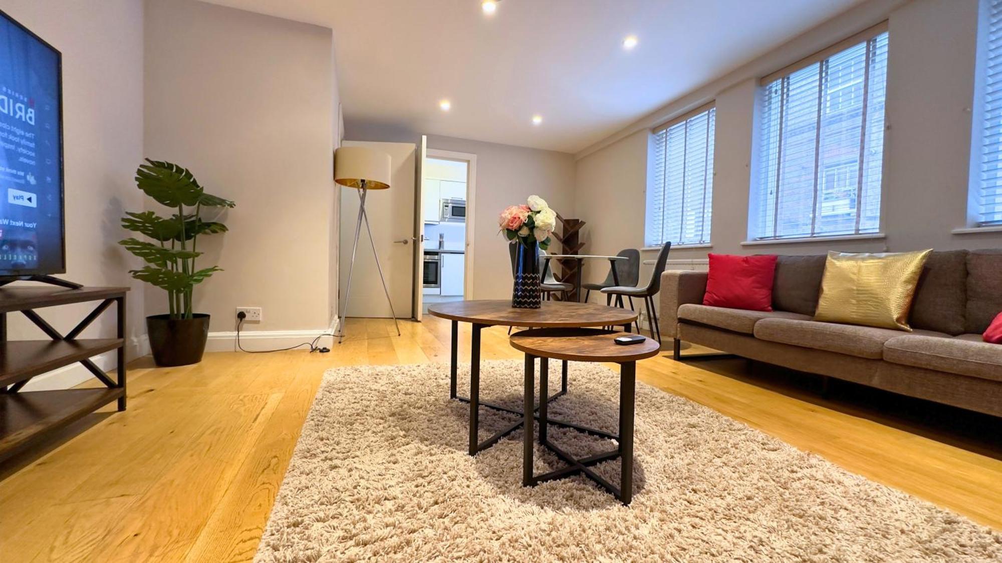 Apartamento Kensington 2Bed Stucco Bright Large High Ceilings - Luxurylondonstays *