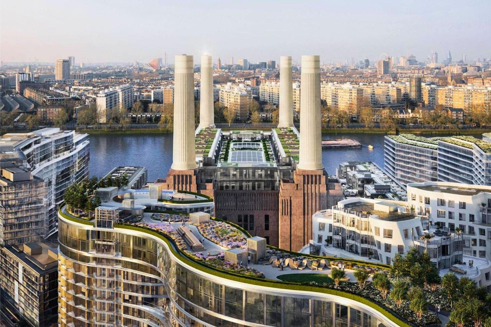 Battersea Power Station - Winter Garden Balcony & 1gb Wifi - Luxurylondonstays *
