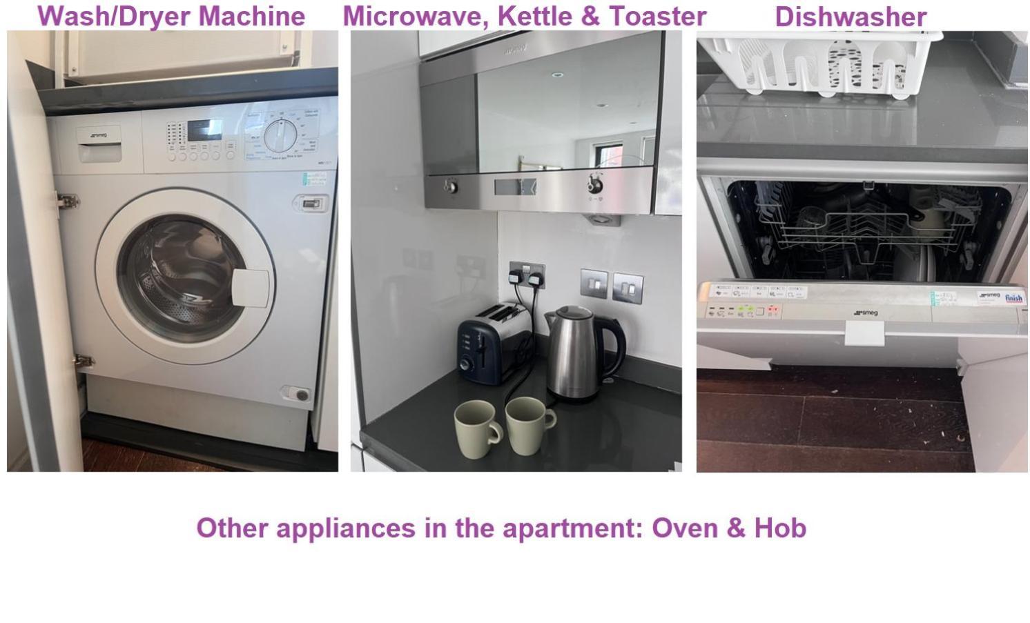 Apartamento Chic 1 Bed Kings Cross Farringdon 4 Guests