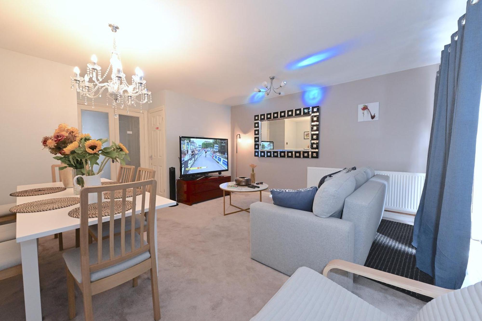 3 Bedroom House In Euston, Patio & Bbq Hébergement de vacances Londres