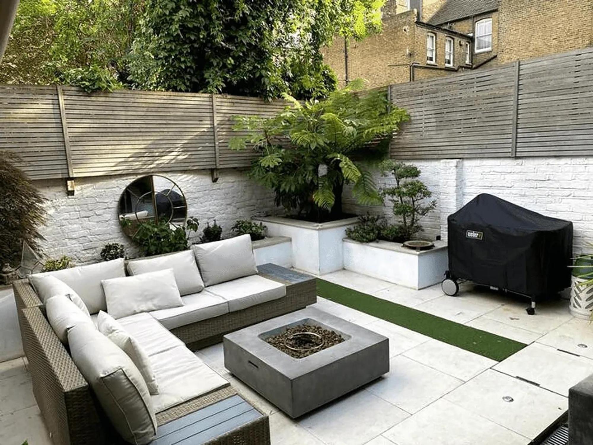 Apartamento Sleek 2 Bedroom Flat With Private Patio & Firepit In Shepherds Bush, Near Hammersmith Londres