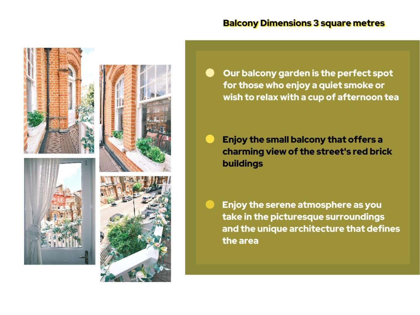 Kensington 1b1b With Sofa Double Bed Max 4 Guests Apartamento