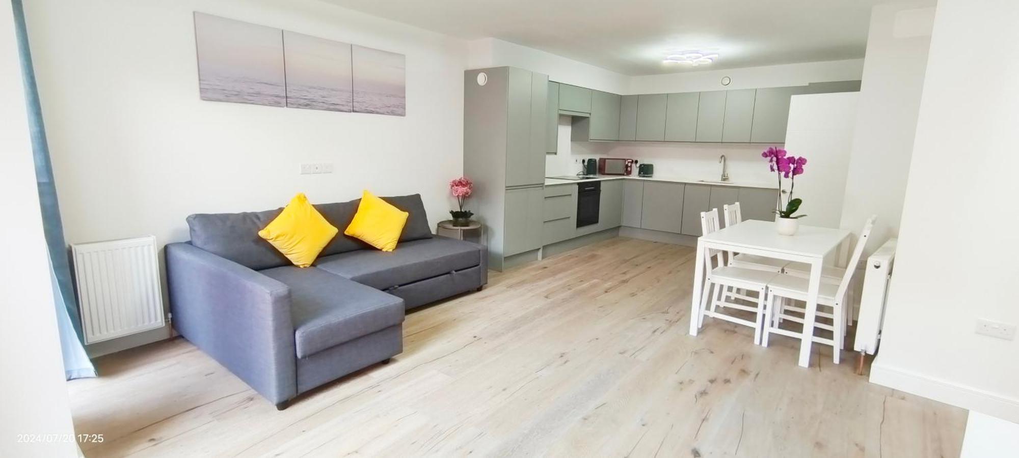 Spacious 2b2b With Garden Apartamento
