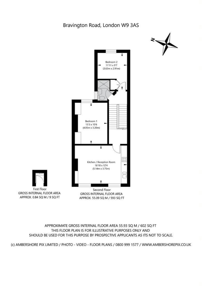 Modern Split Level 2br Spacious Maida Vale Apartamento *