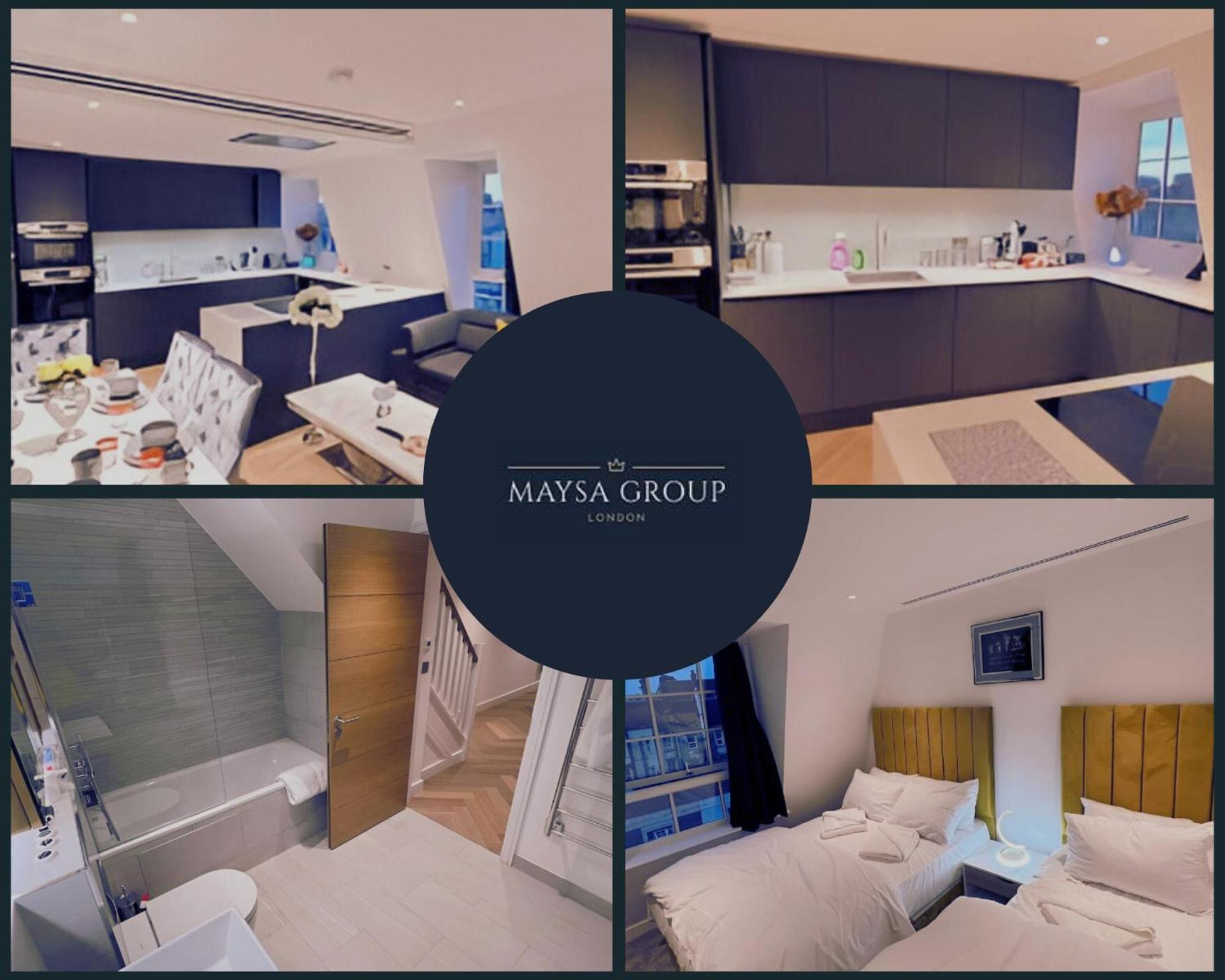 Reserve Amazing 2-bedroom Penthouse In Marble Arch 74 * Londen