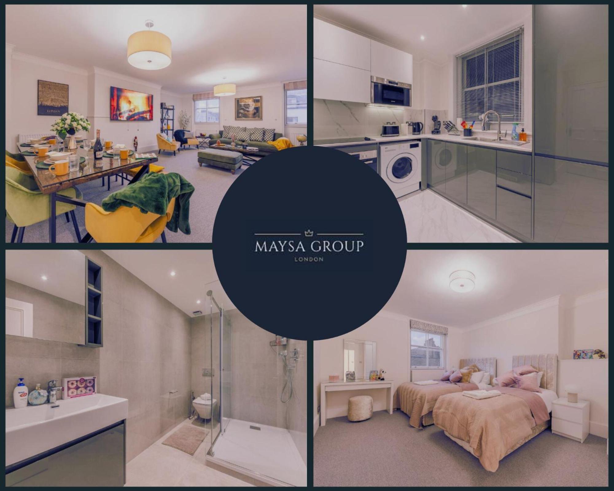 Modern Luxury 3bed 3bathroom Retreat 6hs * Londres