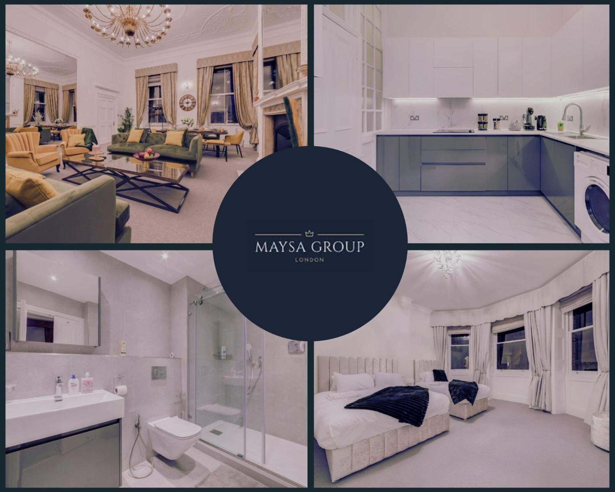 Luxury 3 Bedroom Duplex With Pool Table - 4hs * Londres