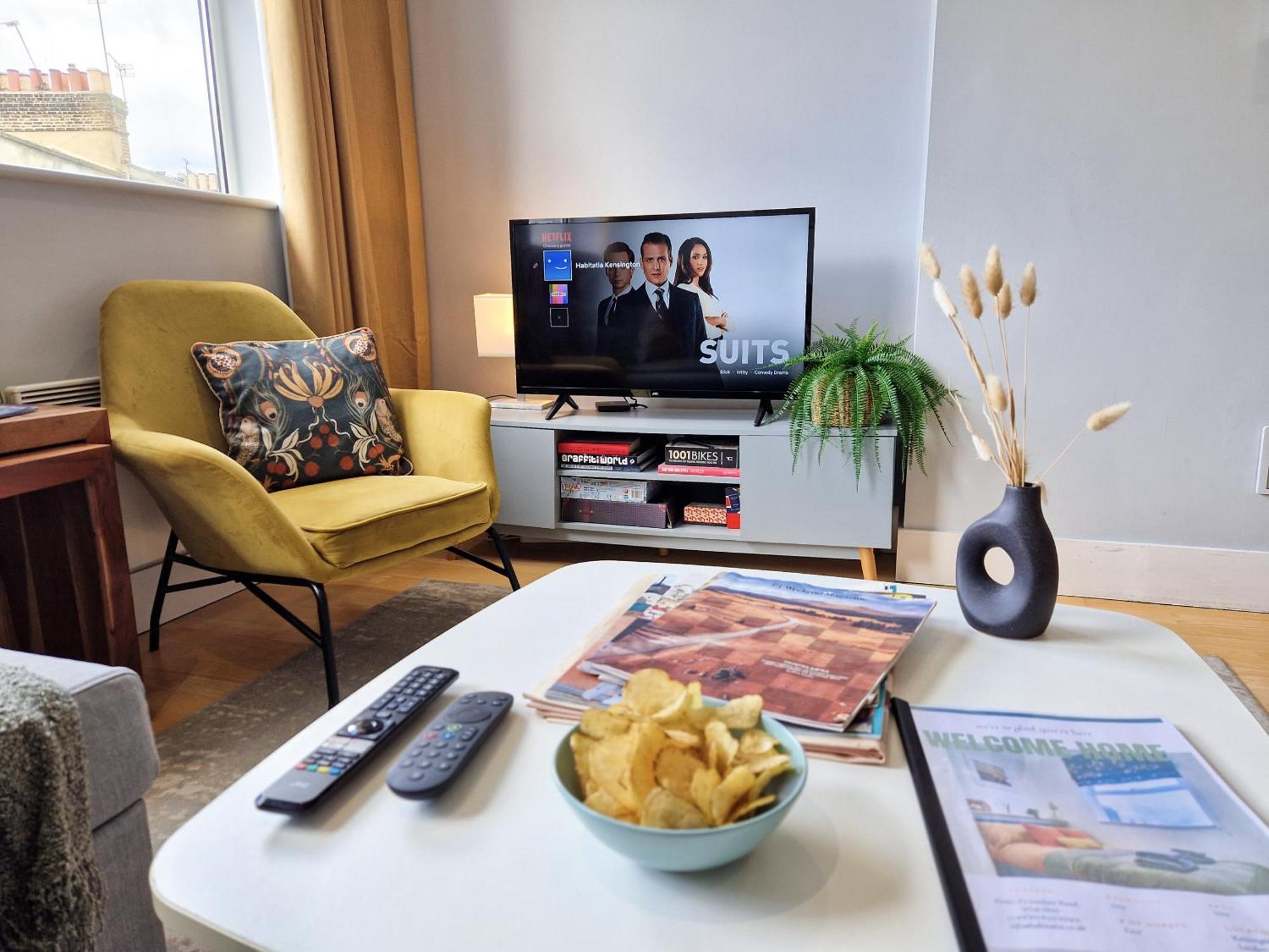 1-bed Apartment, Close To Kensington Olympia With Free Wi-fi & Netflix Appartement