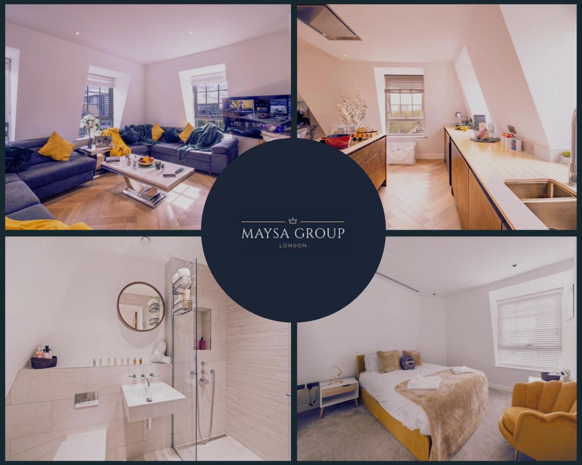 Elegant 3-bedroom Penthouse In Marble Arch 70 Londres