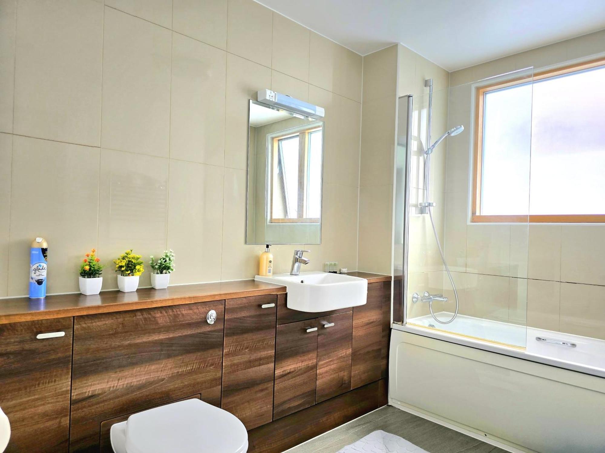Spectacular 3Br 2Bath Rooftop Sky-Views With Parking Apartamento