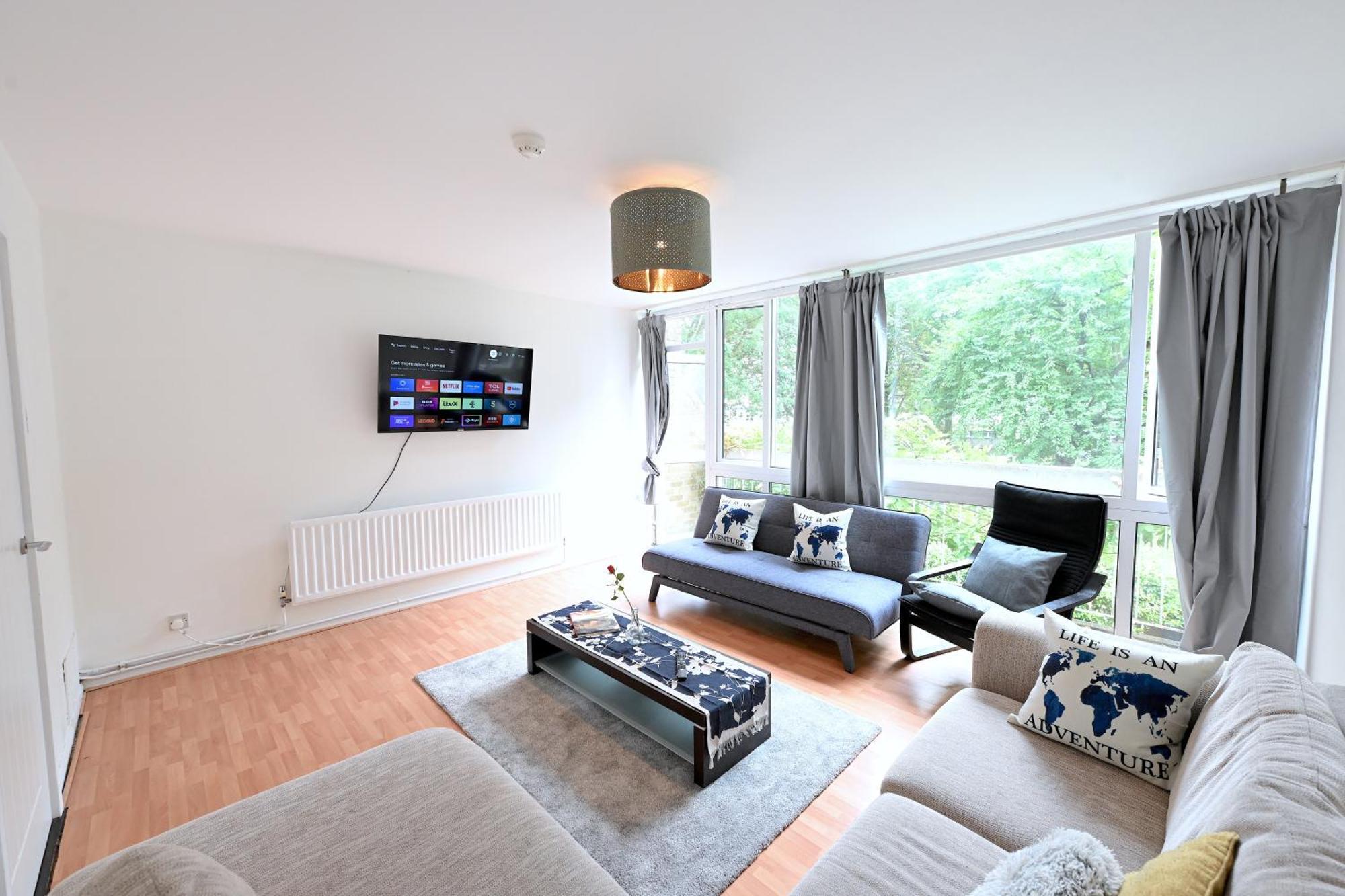 Apartment 4 Bedroom Patio House Regent's Park - Parking *