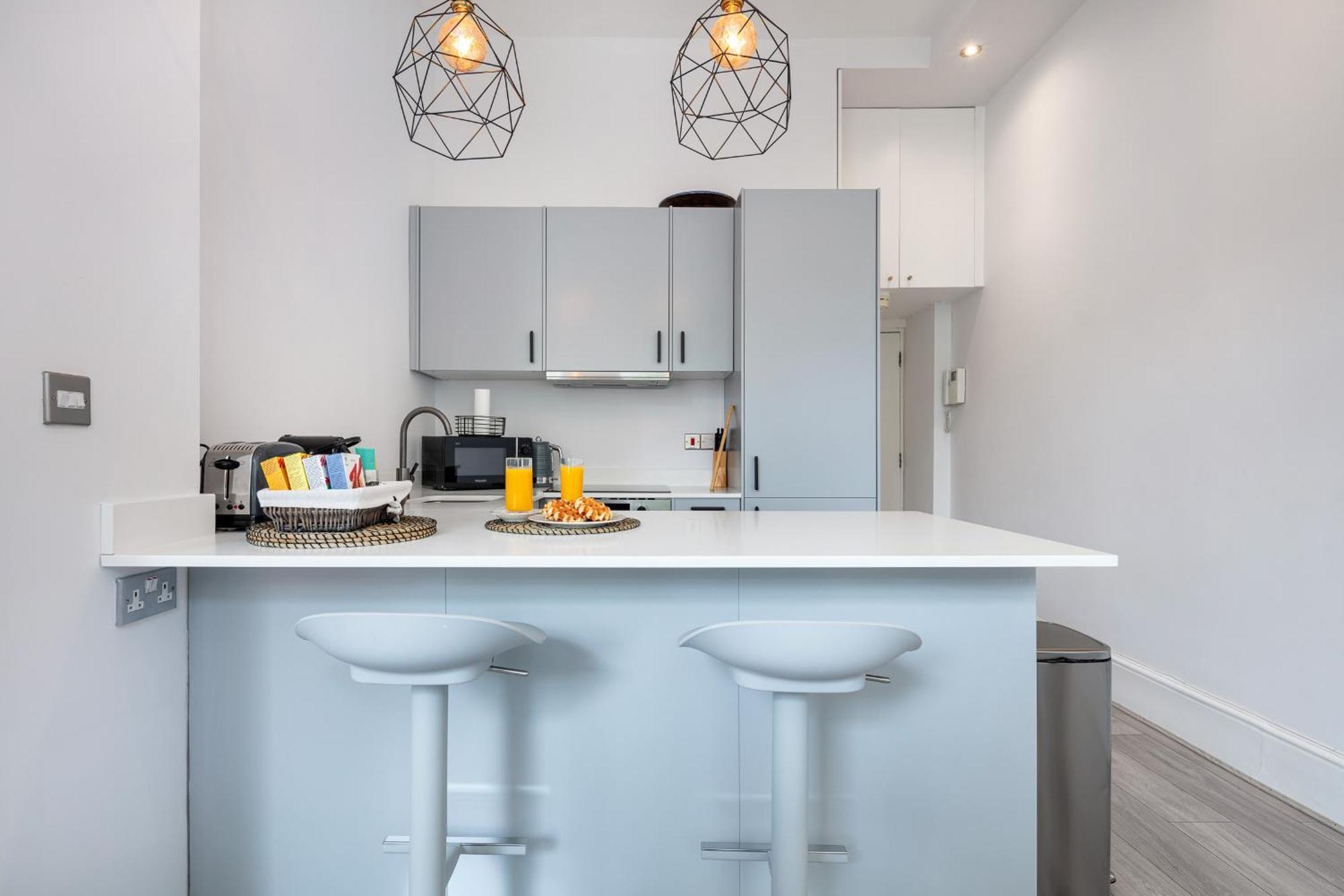 Kensington 1bd Seconds From Museums Appartement