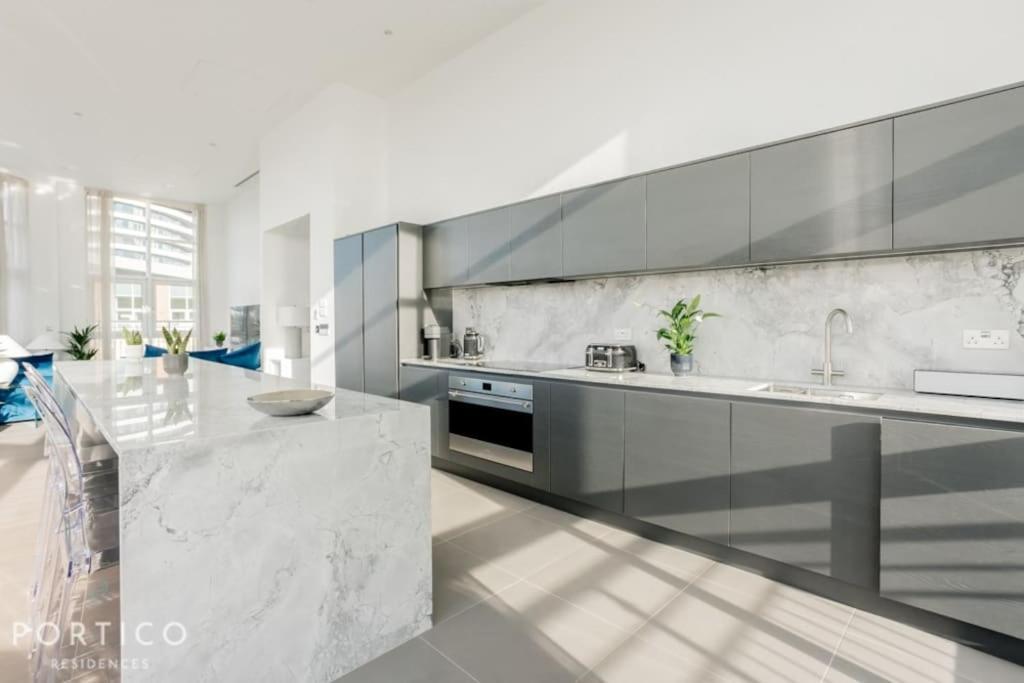Appartement Portico Residences - Stunning Penthouse With River Views In Battersea *