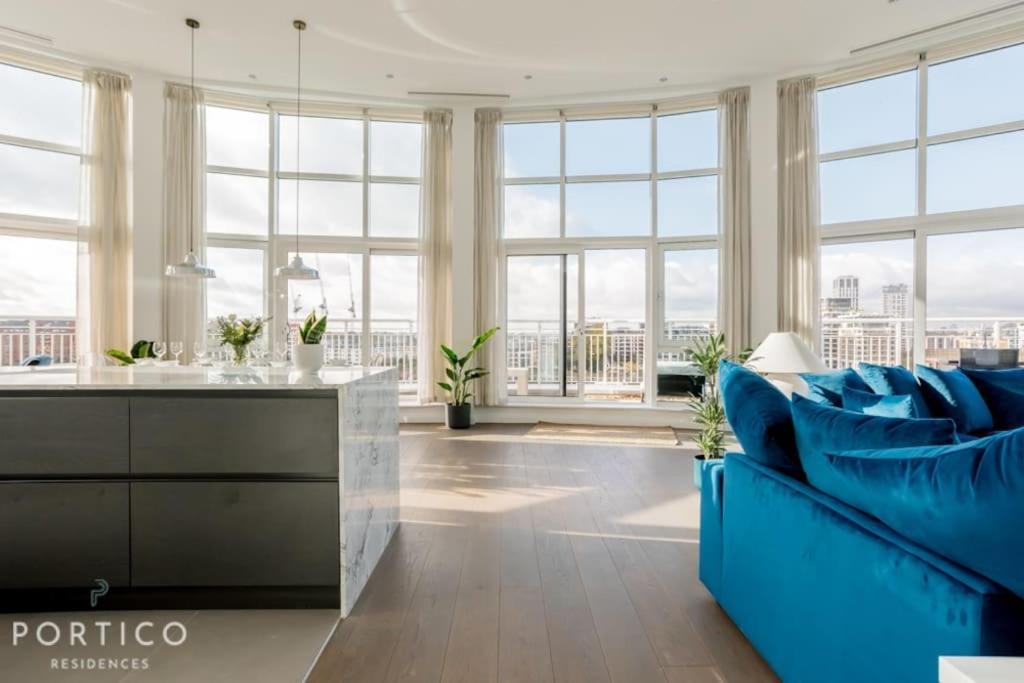 Appartement Portico Residences - Stunning Penthouse With River Views In Battersea Londres