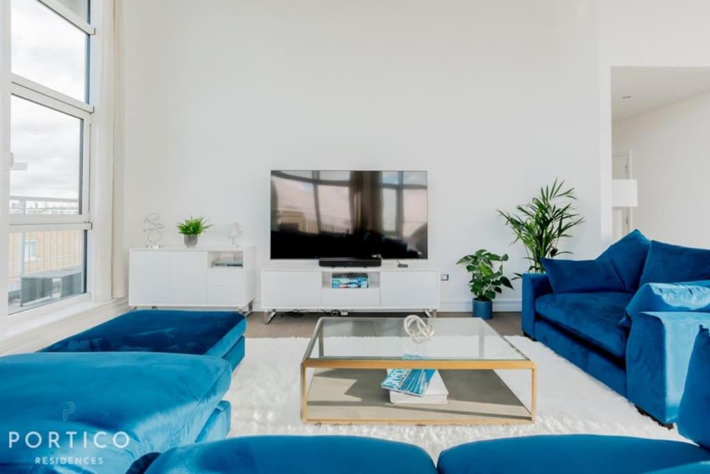 Appartement Portico Residences - Stunning Penthouse With River Views In Battersea *