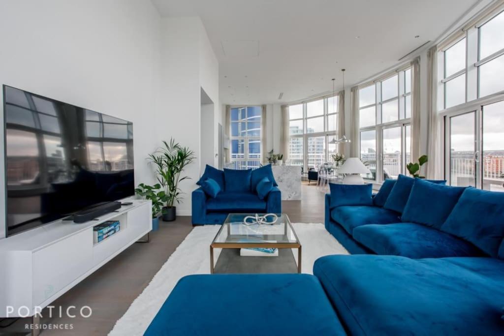 Portico Residences - Stunning Penthouse With River Views In Battersea Appartement Londres