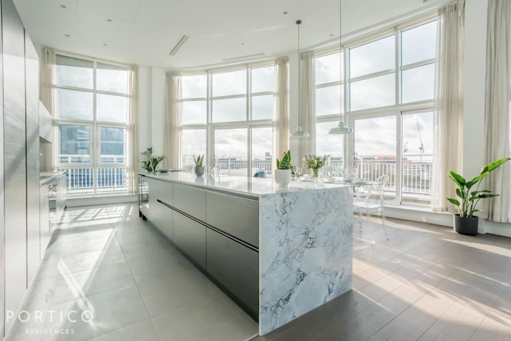 Appartement Portico Residences - Stunning Penthouse With River Views In Battersea