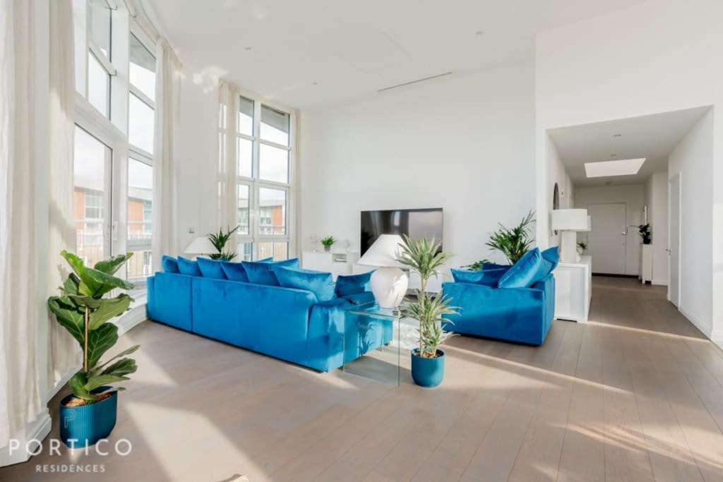 Portico Residences - Stunning Penthouse With River Views In Battersea Londres