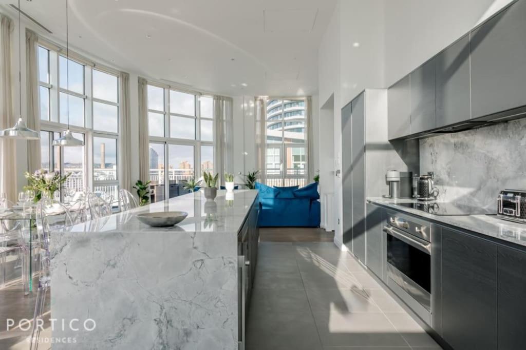 Appartement Portico Residences - Stunning Penthouse With River Views In Battersea
