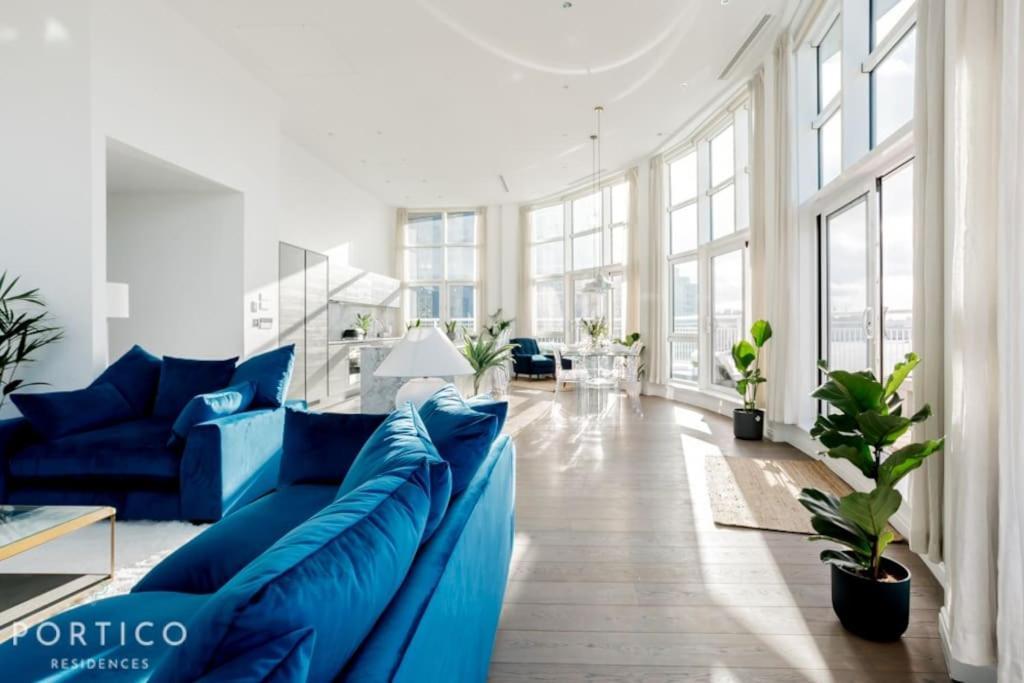 Portico Residences - Stunning Penthouse With River Views In Battersea Appartement *