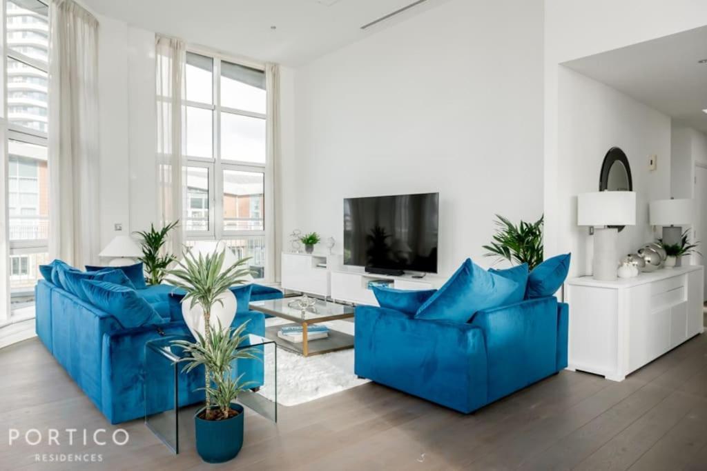 Portico Residences - Stunning Penthouse With River Views In Battersea Londres