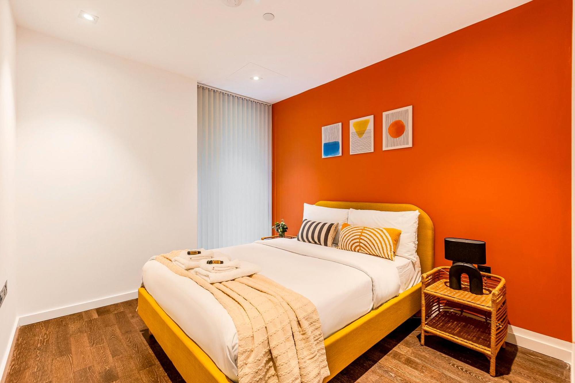 Radiant 2 Bdr With Balcony In Luxury Building Appartement Londres