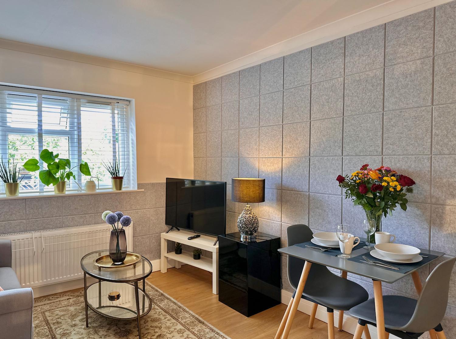 Appartement Stunning Business Travellers Studio En-Suite Bathroom Garden View *