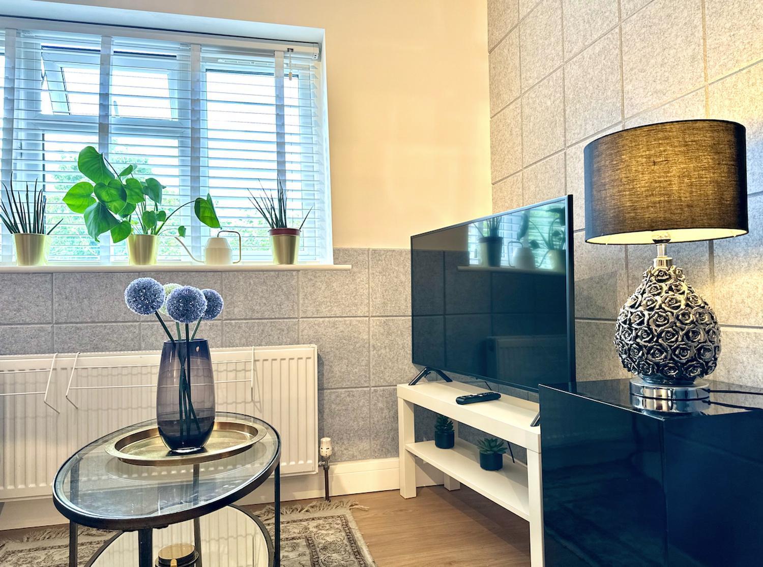 Appartement Stunning Business Travellers Studio En-Suite Bathroom Garden View