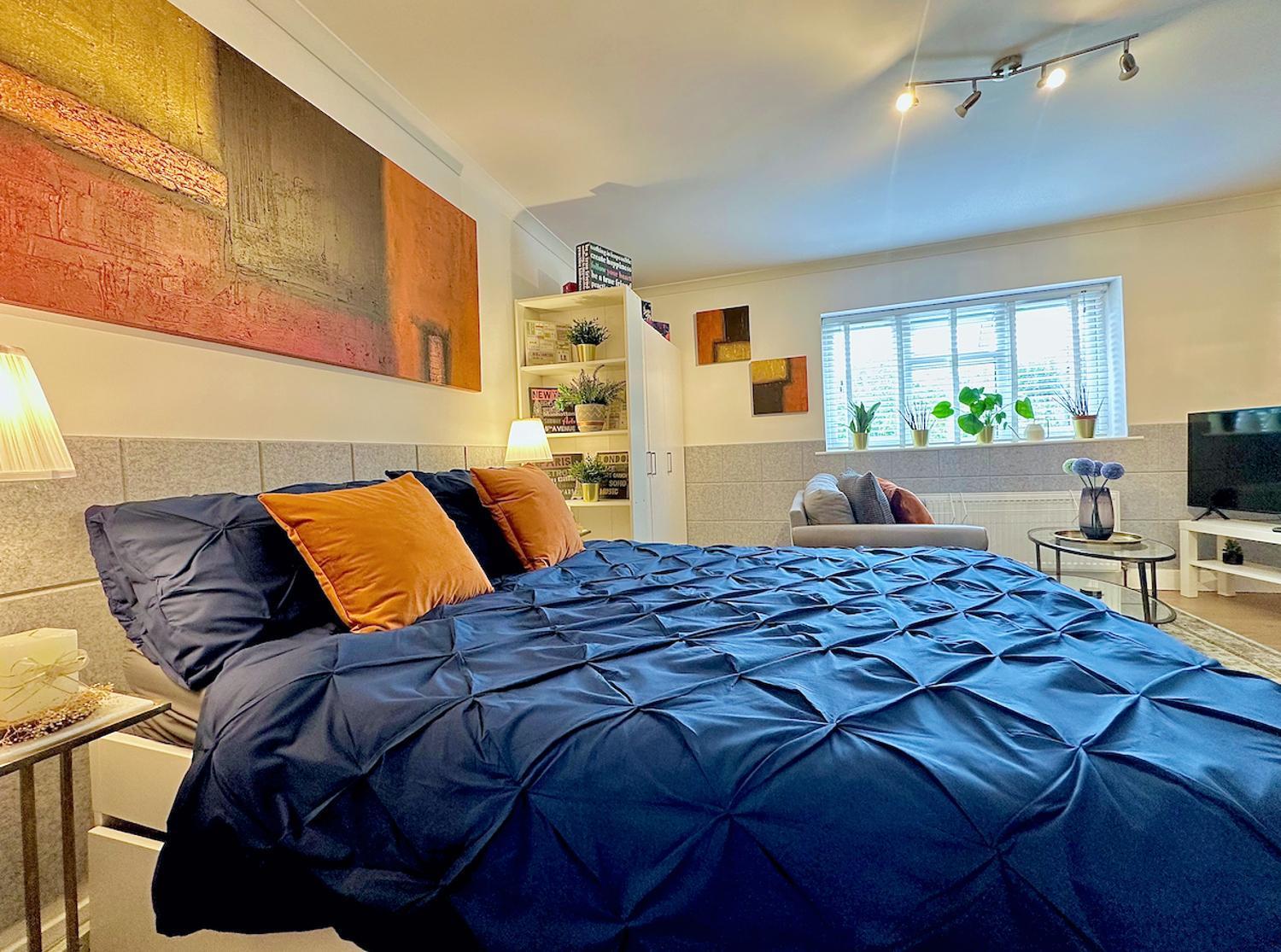 Appartement Stunning Business Travellers Studio En-Suite Bathroom Garden View *
