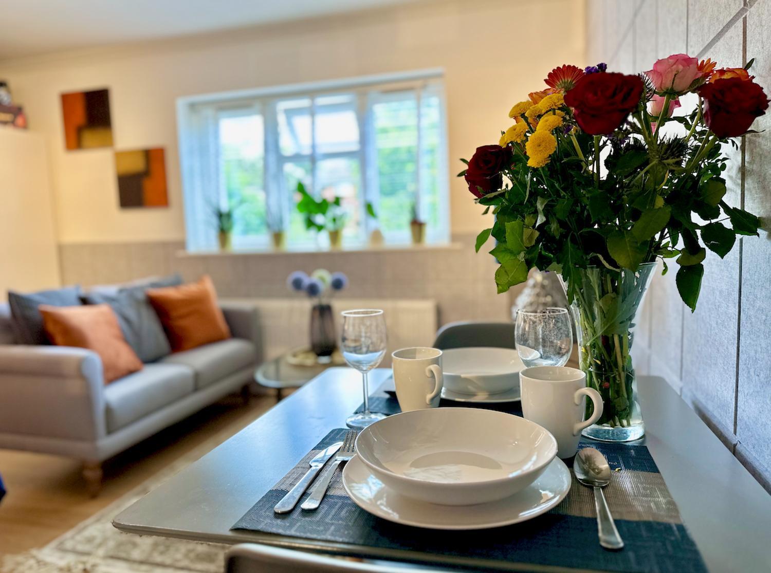 Stunning Business Travellers Studio En-Suite Bathroom Garden View Appartement *