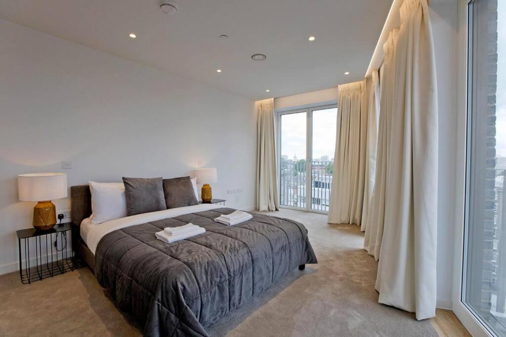 Kings Cross 2 Bed With Views, Ac, Balcony Appartement Londres