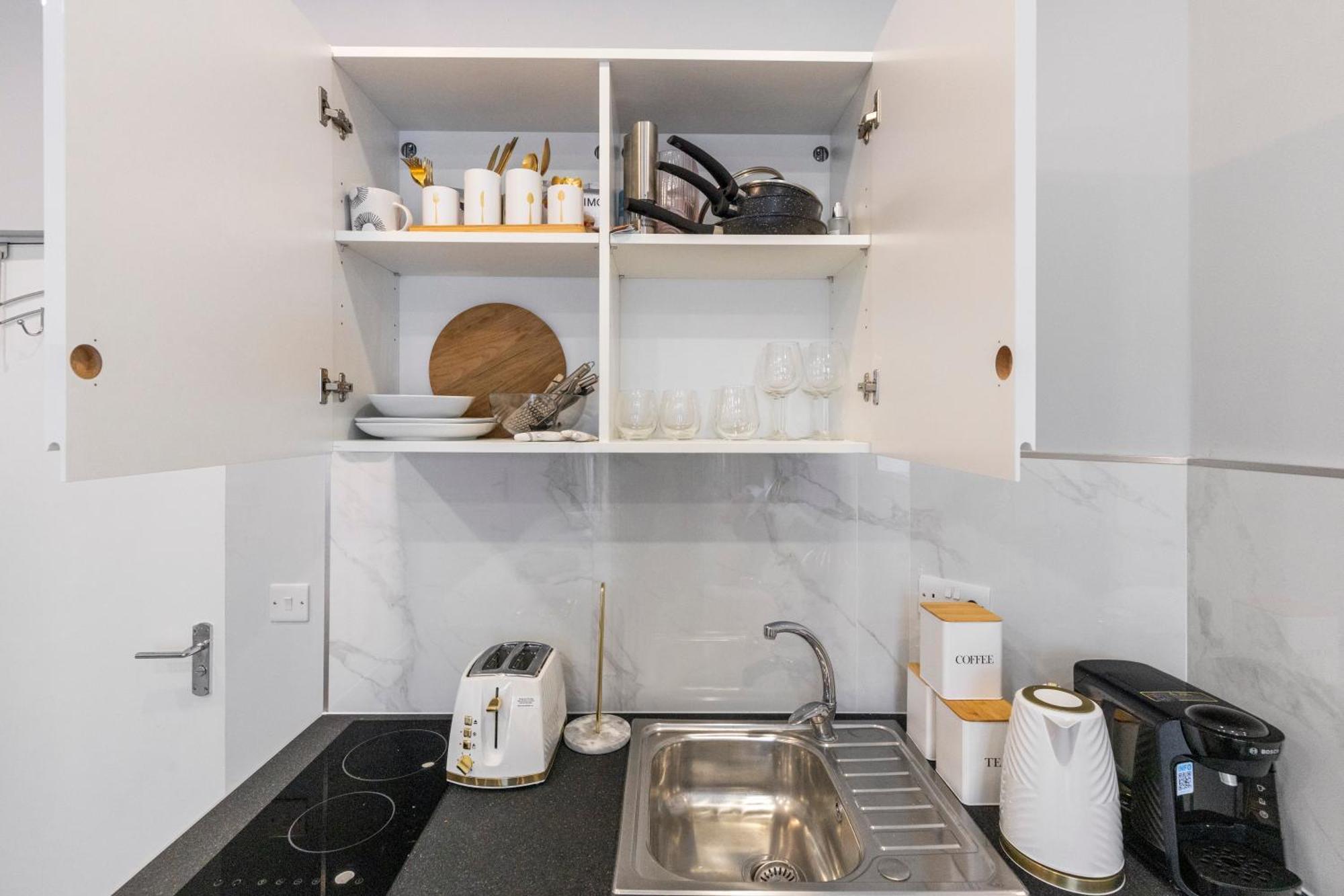 Appartement Trendy Twin Studio Modern Comfort For 2!