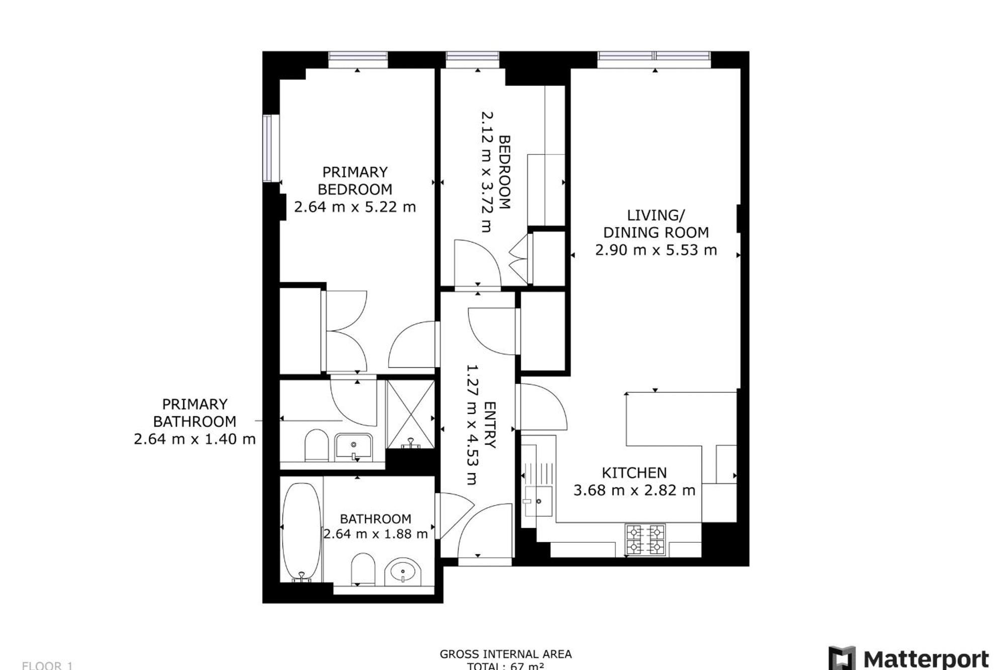 Spacious Modern Flat In Chelsea Harbour *