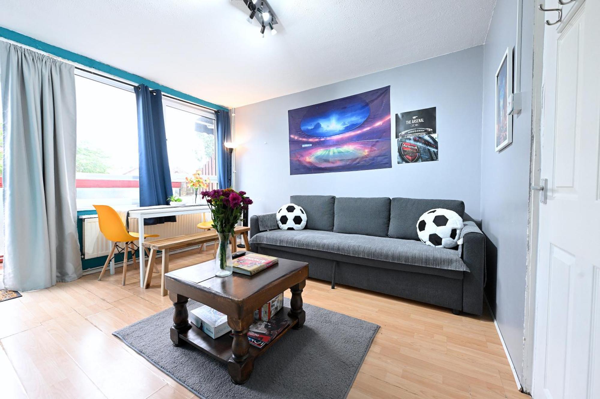 2 Bedroom Flat Next To Arsenal Stadium - Highbury Apartamento Londres